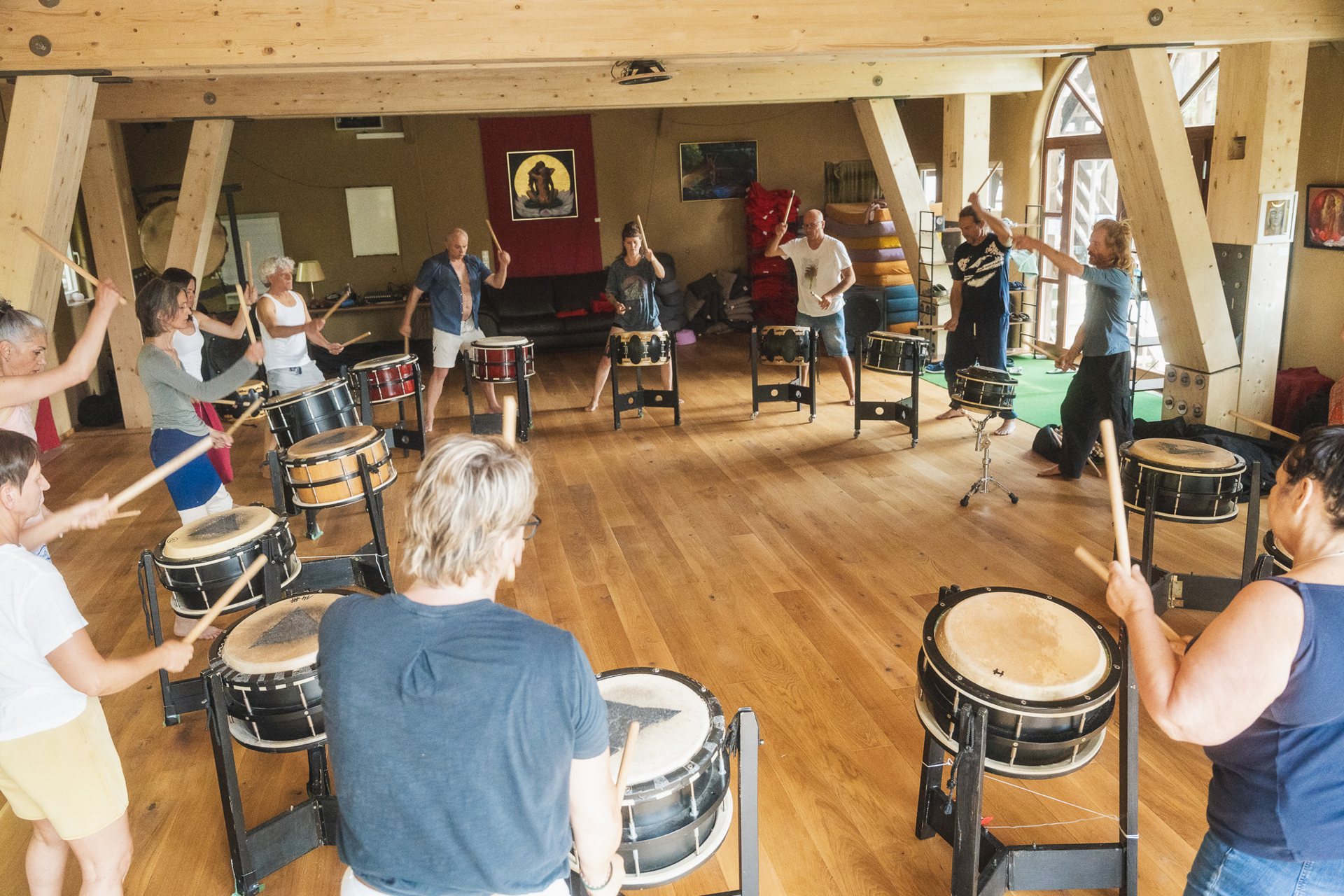 5-Day Taiko Intensive Seminar – impression 1